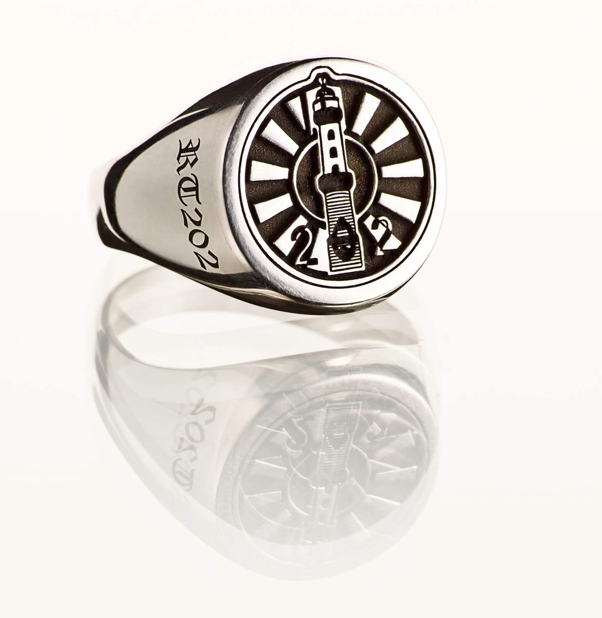 Round Table Rostock Siegelring aus 925 Sterling Silber